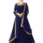 Women's Georgette Semi Stitched Anarkali Salwar suit