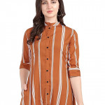 Women's Crepe Regular Kurta