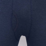 Men Blue Solid Thermal Bottom