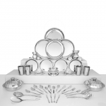 Shri & Sam Stainless Steel Delight Dinner Set