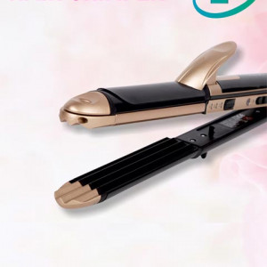 VHSCC-01 3-in-1 Hair Styler - Black & Gold-Toned