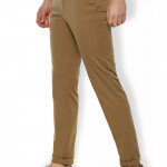 Regular Fit Men Cotton Blend Trousers