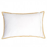 Set Of 2 White Pure Cotton Pillow Covers