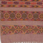 Shawl with Fringed Border